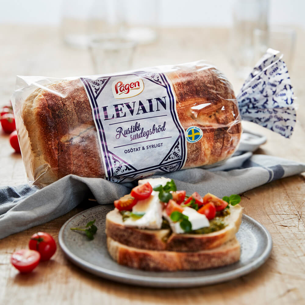 Levain - unsweetened sourdough bread baked with the finest ingredients