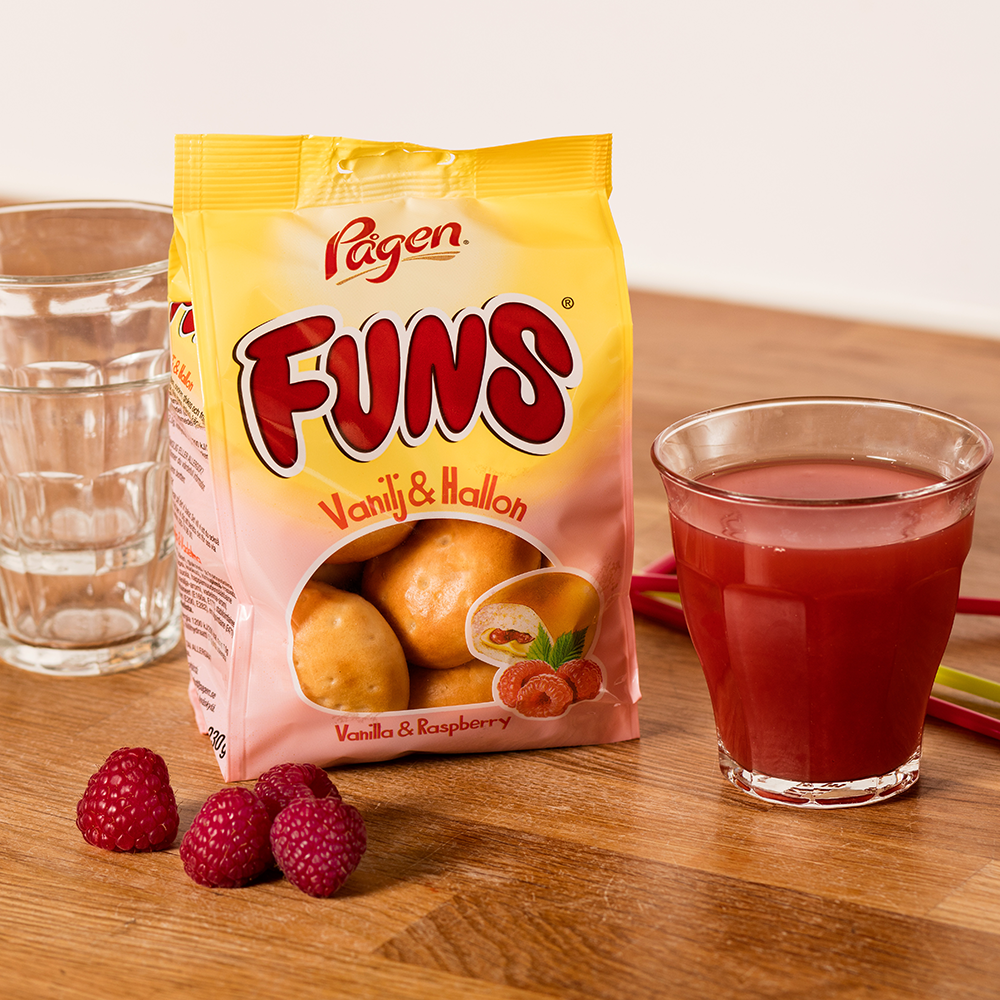 Funs Vanilj & Hallon