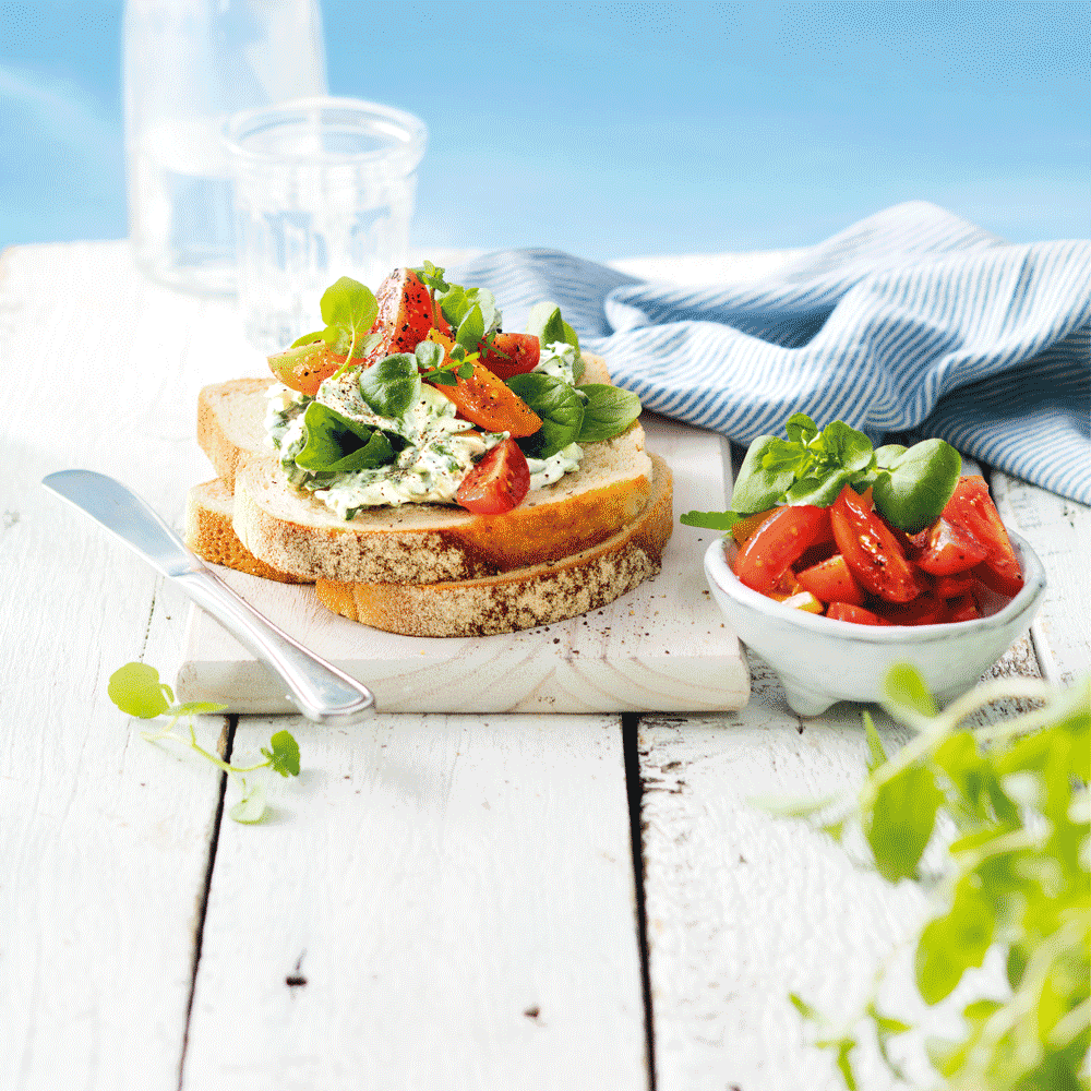 Fresh sandwich on Durum Lantbröd