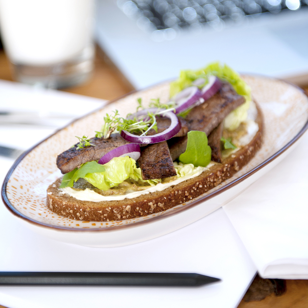 Minute steak sandwich